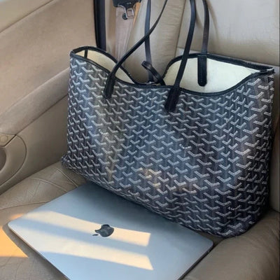 ElegantShopper Taske – Stilfuld og Praktisk til Arbejde, Shopping og Hverdag Bonusvis