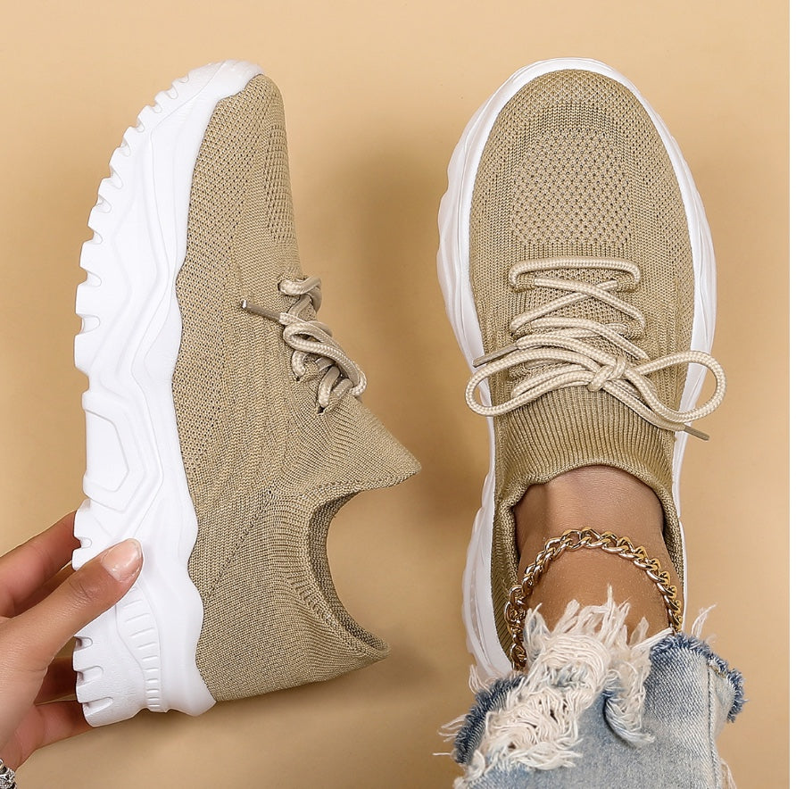 Innovative Komfortsko – Perfekt Støtte og Stil Hele Dagen Beige Bonusvis