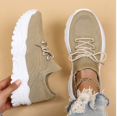 Innovative Komfortsko – Perfekt Støtte og Stil Hele Dagen Beige Bonusvis