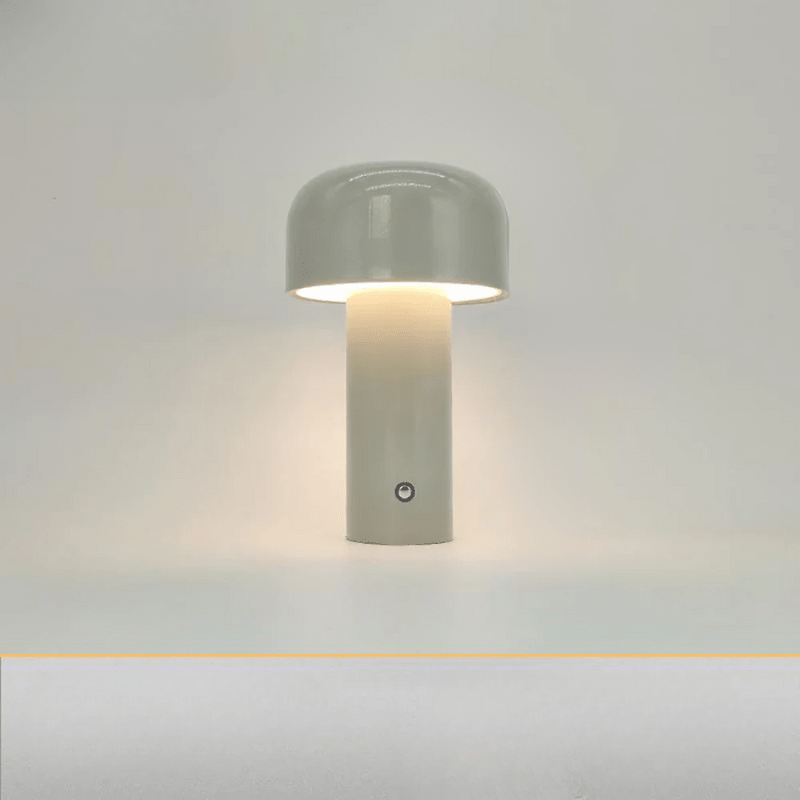 LumiShroom Designlampe – Trådløs LED Bordlampe med Justerbar Lysstyrke Bonusvis