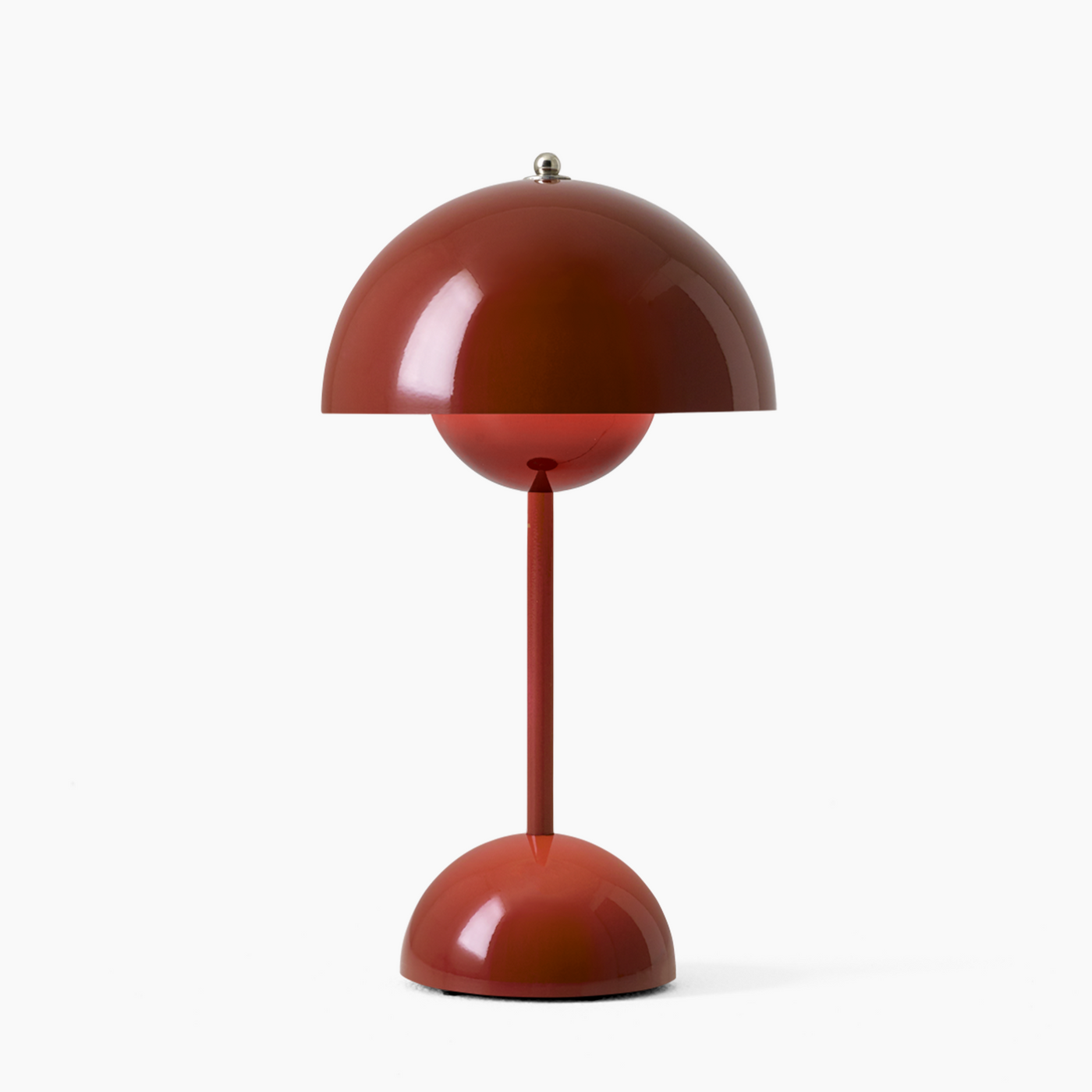 Flowerpot V2 Bordlampe – Ikonisk Design og Tidløs Elegance Rødlig brun Bonusvis