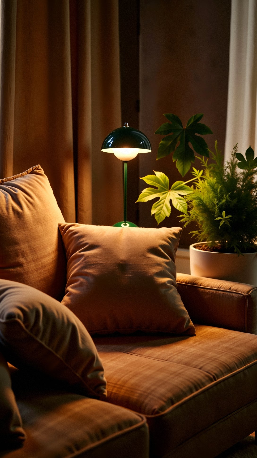 Elegant Lampe Bord – Minimalistisk Design med Justerbart Lys Bonusvis