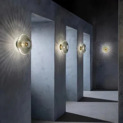 LumiVerre Væglampe i Glas – Elegant og Moderne Design med Ambient Lys Bonusvis
