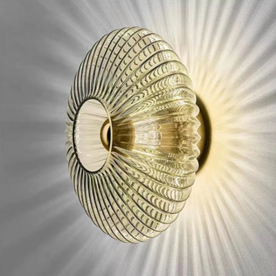 LumiVerre Væglampe i Glas – Elegant og Moderne Design med Ambient Lys Bonusvis