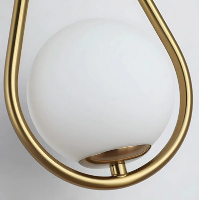Gouttelettes Væglampe – Elegant Væglampe i Metal og Glas til Dit Hjem Bonusvis