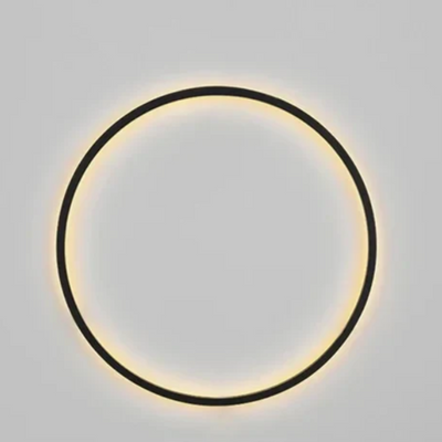 Minimalistisk LED Væglampe – Elegant Cirkeldesign til Moderne Belysning A Bonusvis