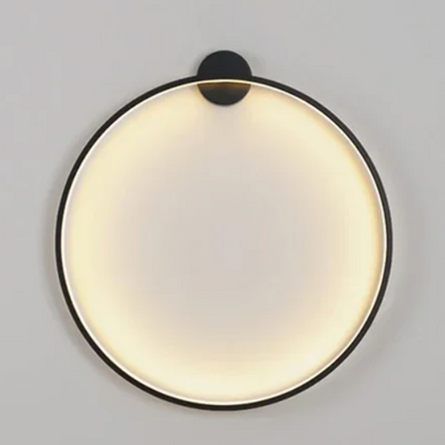 Minimalistisk LED Væglampe – Elegant Cirkeldesign til Moderne Belysning B Bonusvis