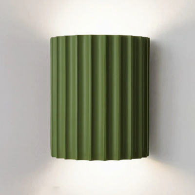 LumiForm Væglampe – Moderne Design i Resine til Stilfuld Belysning Grøn Bonusvis