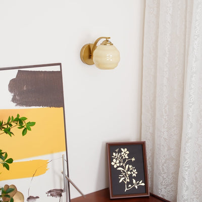 LumiRetro Art Deco Lampe – Elegant Vintage Design med Hvidt Glas og Metalramme Bonusvis