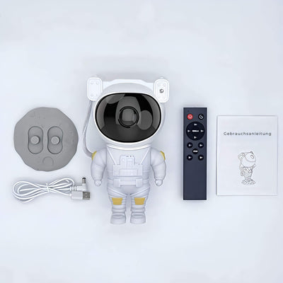 Astronaut Lampe – Stjerneprojektion LED til Magisk Atmosfære Bonusvis
