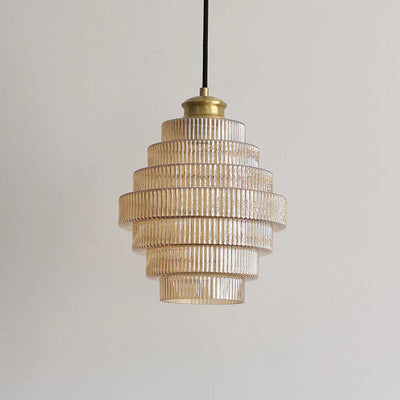 LumiFlask Messing Glas Pendellampe – Vintage Elegance til Dit Hjem Bonusvis