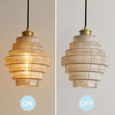 LumiFlask Messing Glas Pendellampe – Vintage Elegance til Dit Hjem Bonusvis