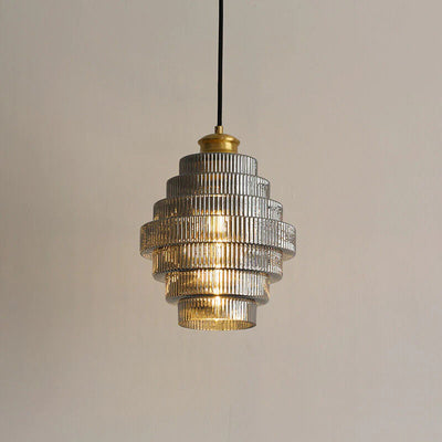 LumiFlask Messing Glas Pendellampe – Vintage Elegance til Dit Hjem Bonusvis