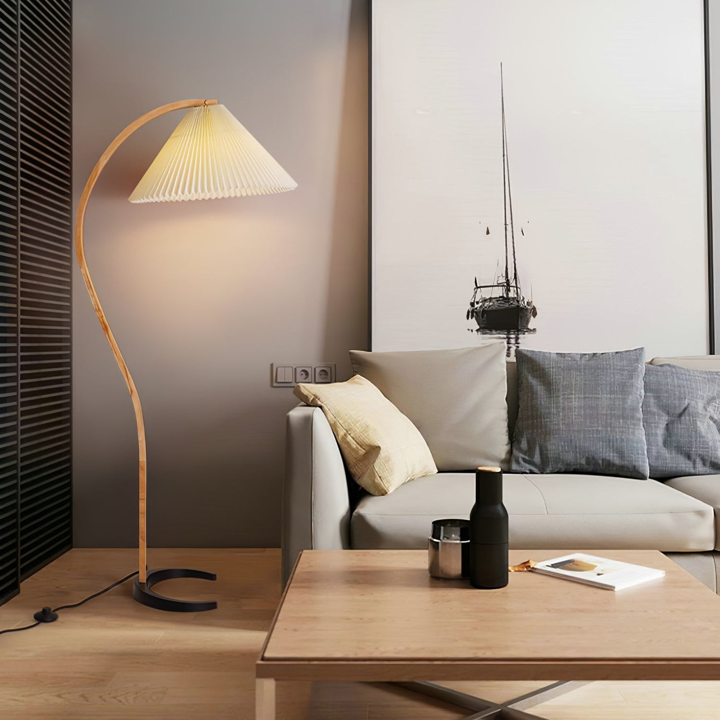 Caprani Gulvlampe – En Ikonisk Fusion af Skandinavisk Design og Naturlige Materialer Bonusvis