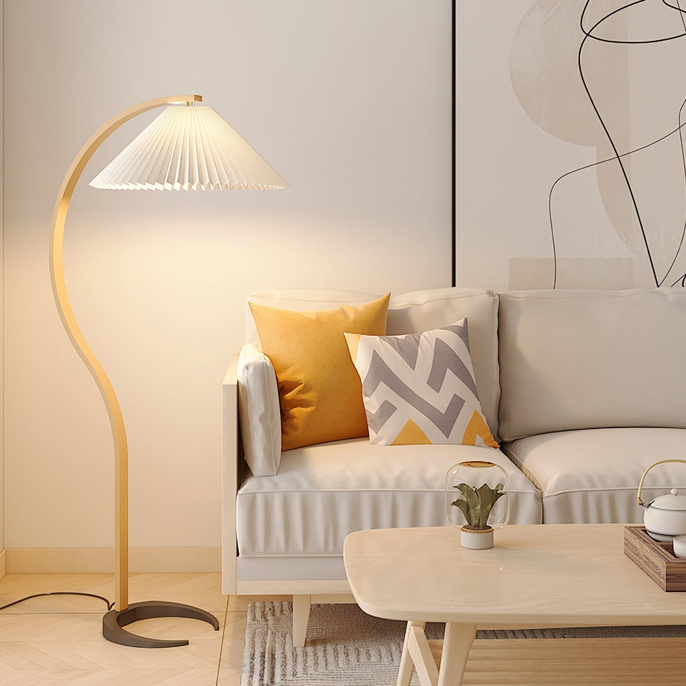 Caprani Gulvlampe – En Ikonisk Fusion af Skandinavisk Design og Naturlige Materialer Bonusvis