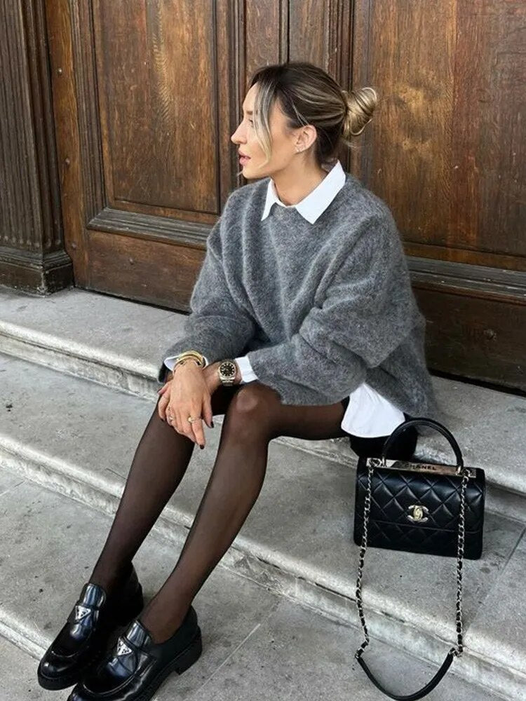 Clara Pullover – Elegant og Komfortabel Strik til Alle Sæsoner Bonusvis