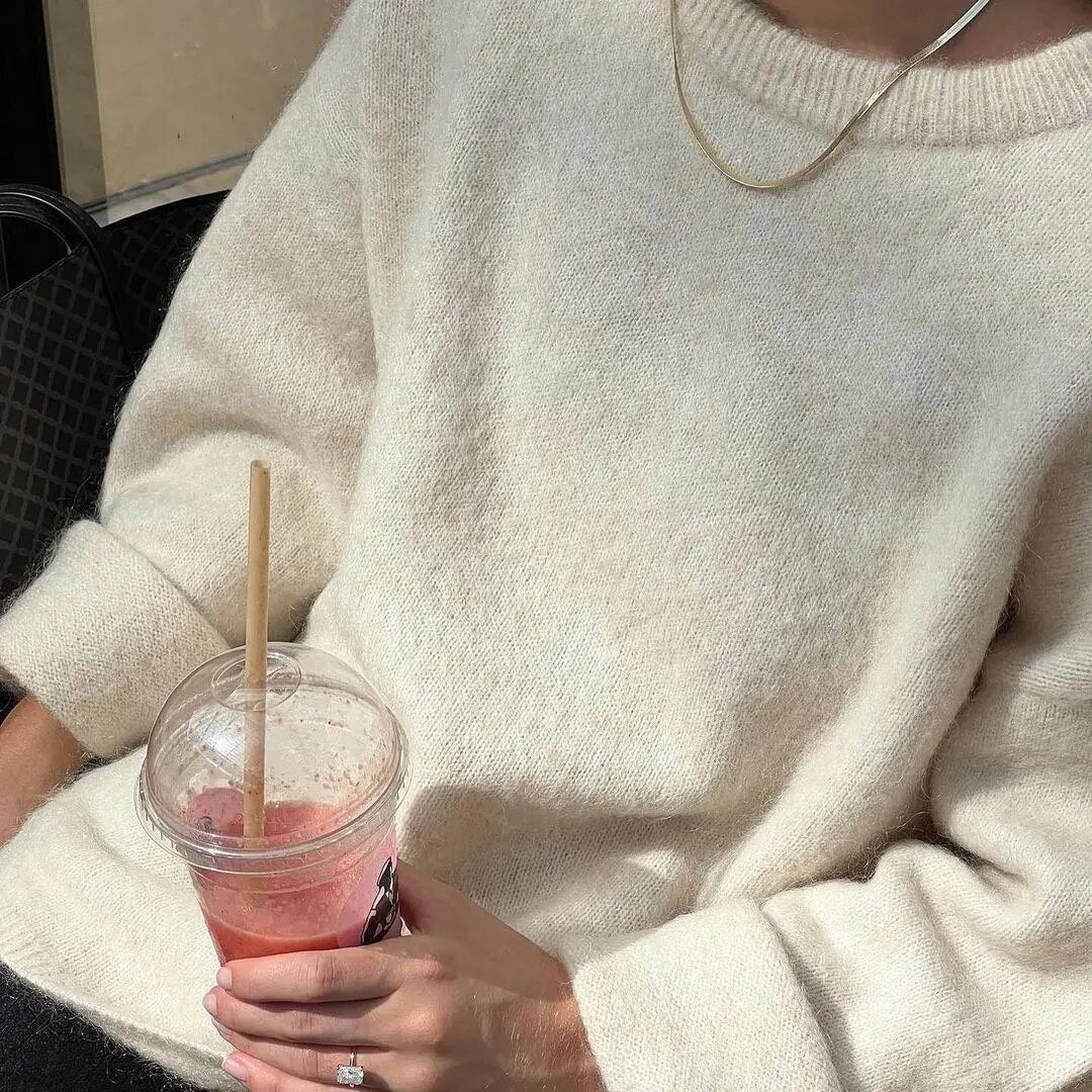 Clara Pullover – Elegant og Komfortabel Strik til Alle Sæsoner Bonusvis