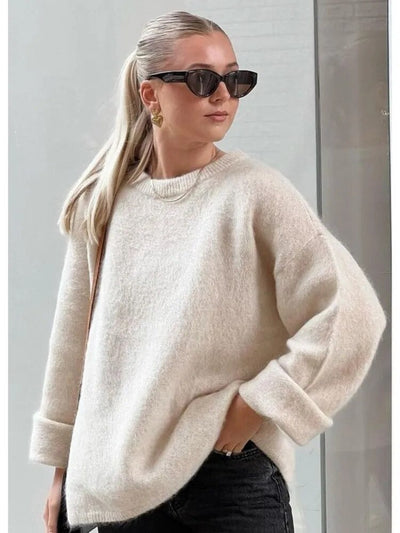 Clara Pullover – Elegant og Komfortabel Strik til Alle Sæsoner Bonusvis