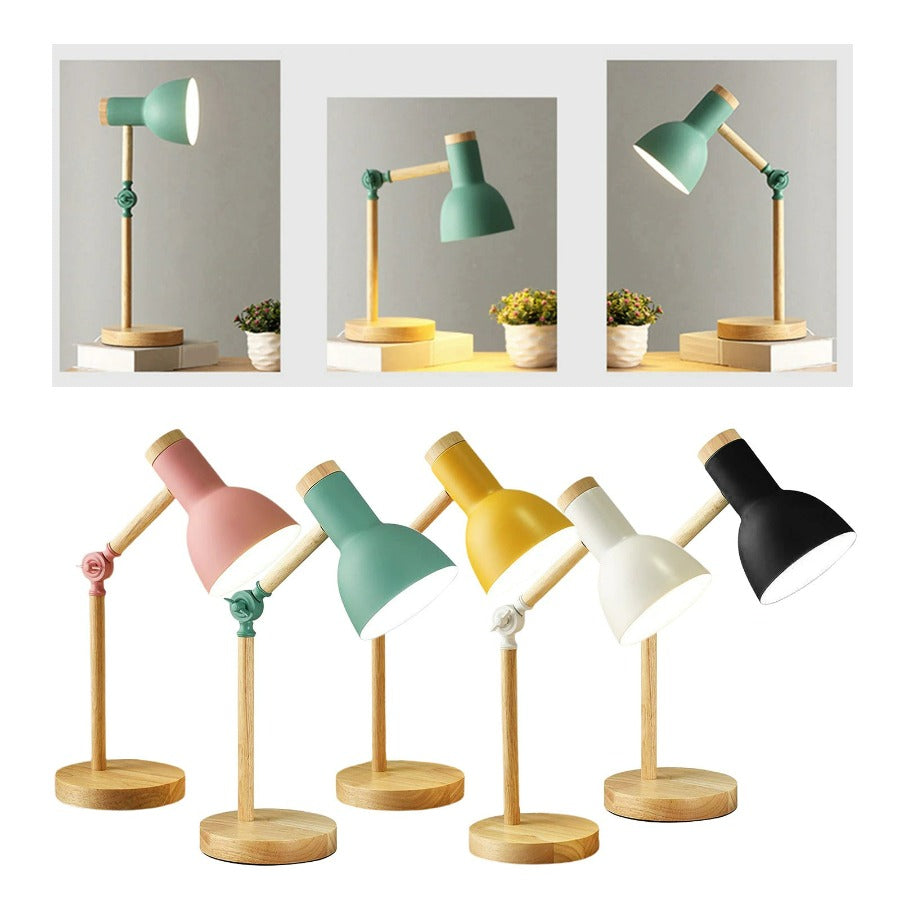 ScandiLite - Elegant justerbar skrivebordslampe Bonusvis