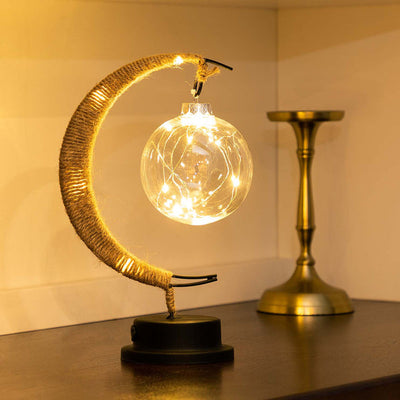 Globe Luna Lampe – Unik Månelys Design til Hygge og Stil Bonusvis