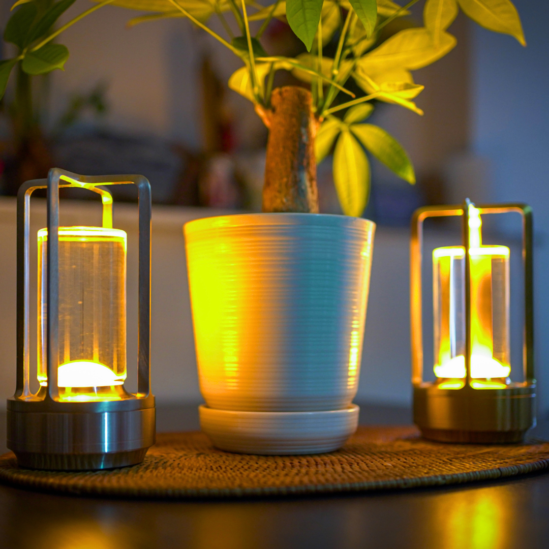 CrystalGlow Bordlampe – Prisvindende Design med Trådløs LED Teknologi Bonusvis
