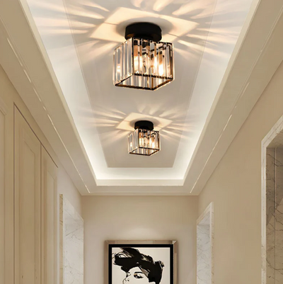 Moderne Plafonnier i Krystal – Elegant Design og Luksuriøs Belysning til Dit Hjem Bonusvis