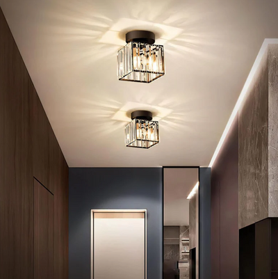 Moderne Plafonnier i Krystal – Elegant Design og Luksuriøs Belysning til Dit Hjem Bonusvis