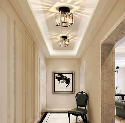 Moderne Plafonnier i Krystal – Elegant Design og Luksuriøs Belysning til Dit Hjem Bonusvis