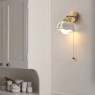 FleurBlanche Væglampe – Romantisk Blomsterdesign til Elegant Belysning Bonusvis