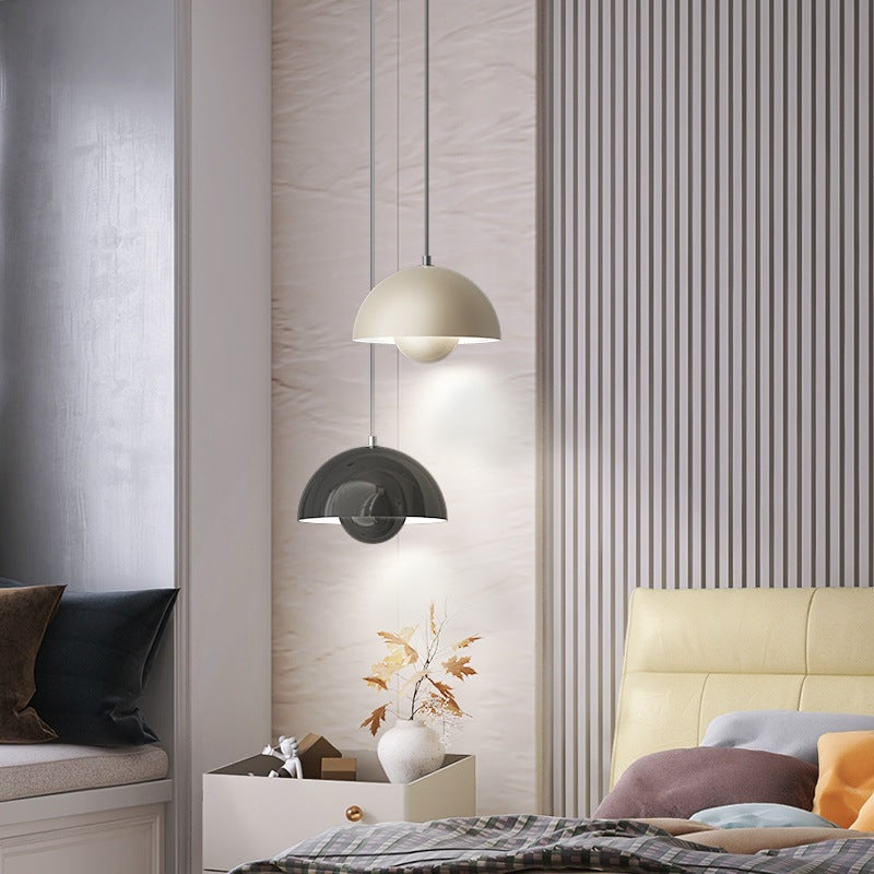 FlowerGlow Pendellampe i Skandinavisk Stil – Justerbar Loftslampe med Urtepotteformet Design Bonusvis