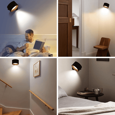 Flexilight | Trådløs genopladelig 360° væglampe Bonusvis