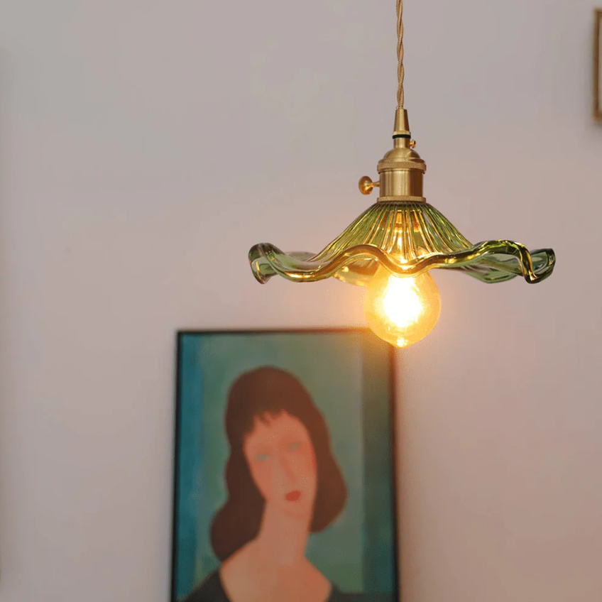 FleurLumi Hængelampe – Elegant Hibiscus Design til Moderne Belysning Bonusvis