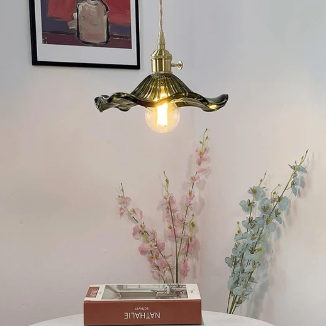 FleurLumi Hængelampe – Elegant Hibiscus Design til Moderne Belysning Bonusvis