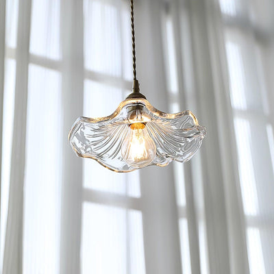 LumiFlora - Elegant pendellampe i glas med retro charme Bonusvis