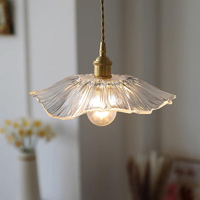 LumiFlora - Elegant pendellampe i glas med retro charme Bonusvis