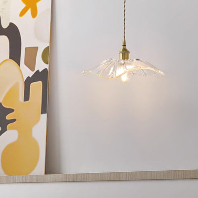 LumiFlora - Elegant pendellampe i glas med retro charme Bonusvis