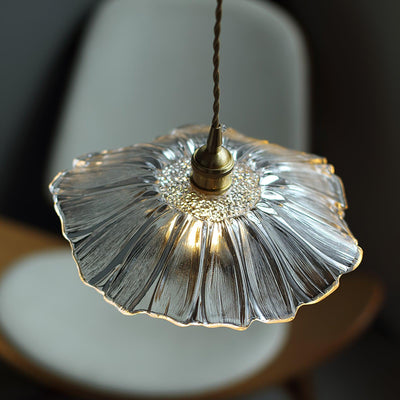 LumiFlora - Elegant pendellampe i glas med retro charme Bonusvis