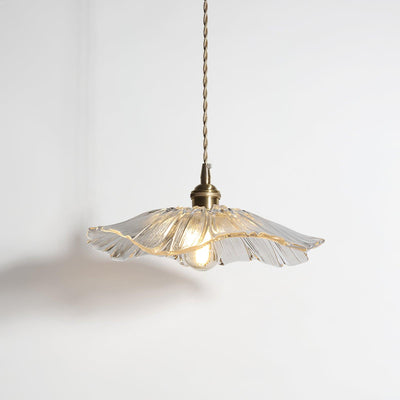 LumiFlora - Elegant pendellampe i glas med retro charme Bonusvis