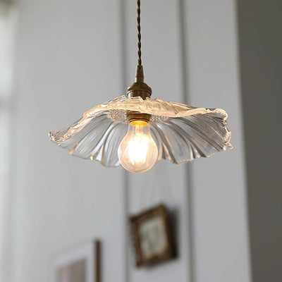 LumiFlora - Elegant pendellampe i glas med retro charme Bonusvis