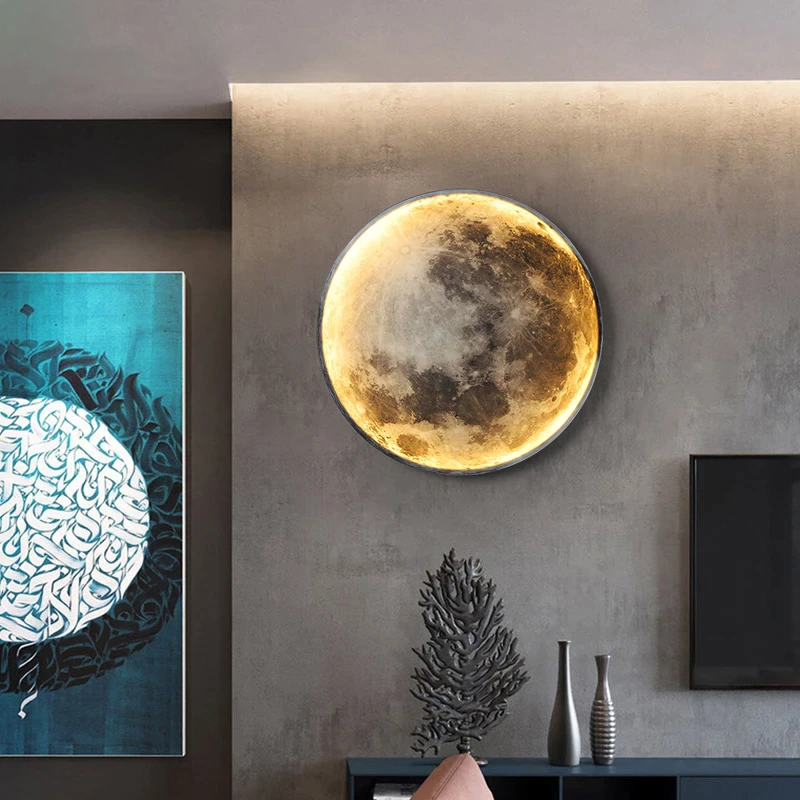 LunaGlow - LED-væglampe med justerbar lysstyrke og fjernbetjening Bonusvis