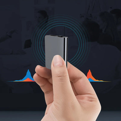 Mini Mikro Optager – Ultra-Tynd og Diskret Lydoptager med 50 Timer Batterilevetid Bonusvis
