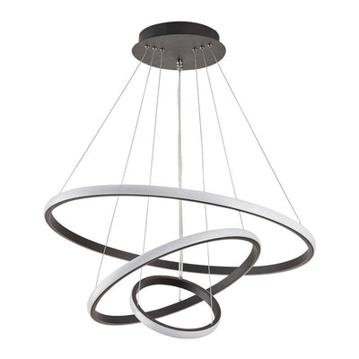 LumiRing - Moderne loftslampe med justerbar belysning og 3 ringe Bonusvis