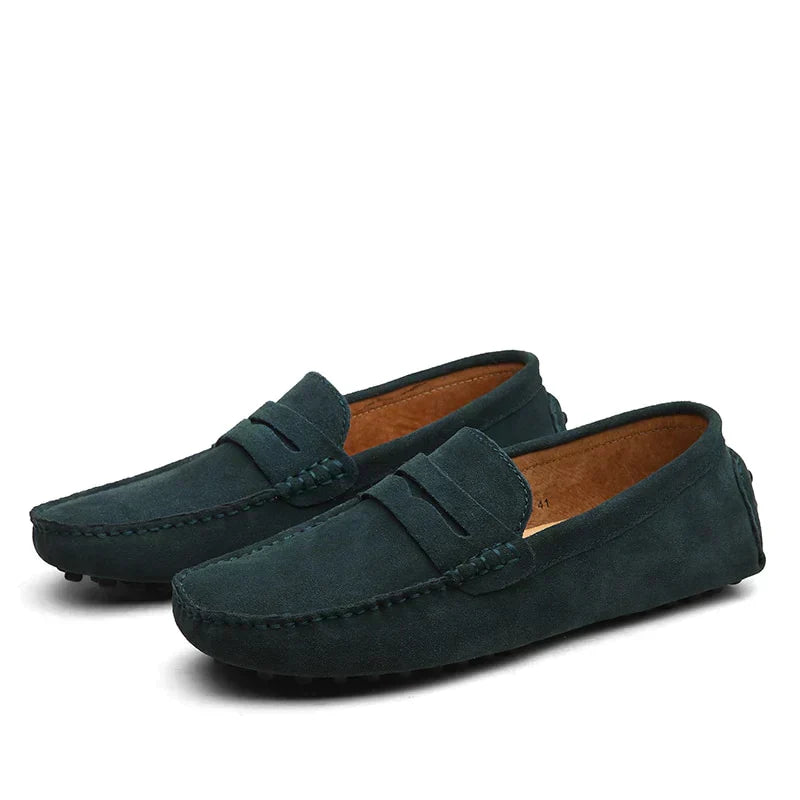 Moccasins Hugo – Italiensk Elegance og Komfort til Hverdag og Fest Grøn Bonusvis