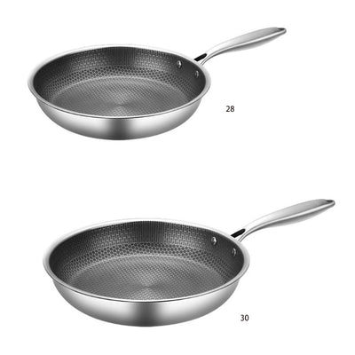 CuisinePro Stegepande – Antiadhesiv, Rustfrit Stål til Professionel og Effektiv Madlavning Bonusvis