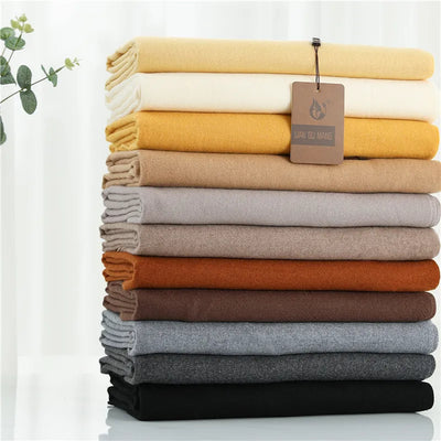 Lusia Cashmere Tørklæde med Frynser – Luksuriøs og Alsidig Bonusvis