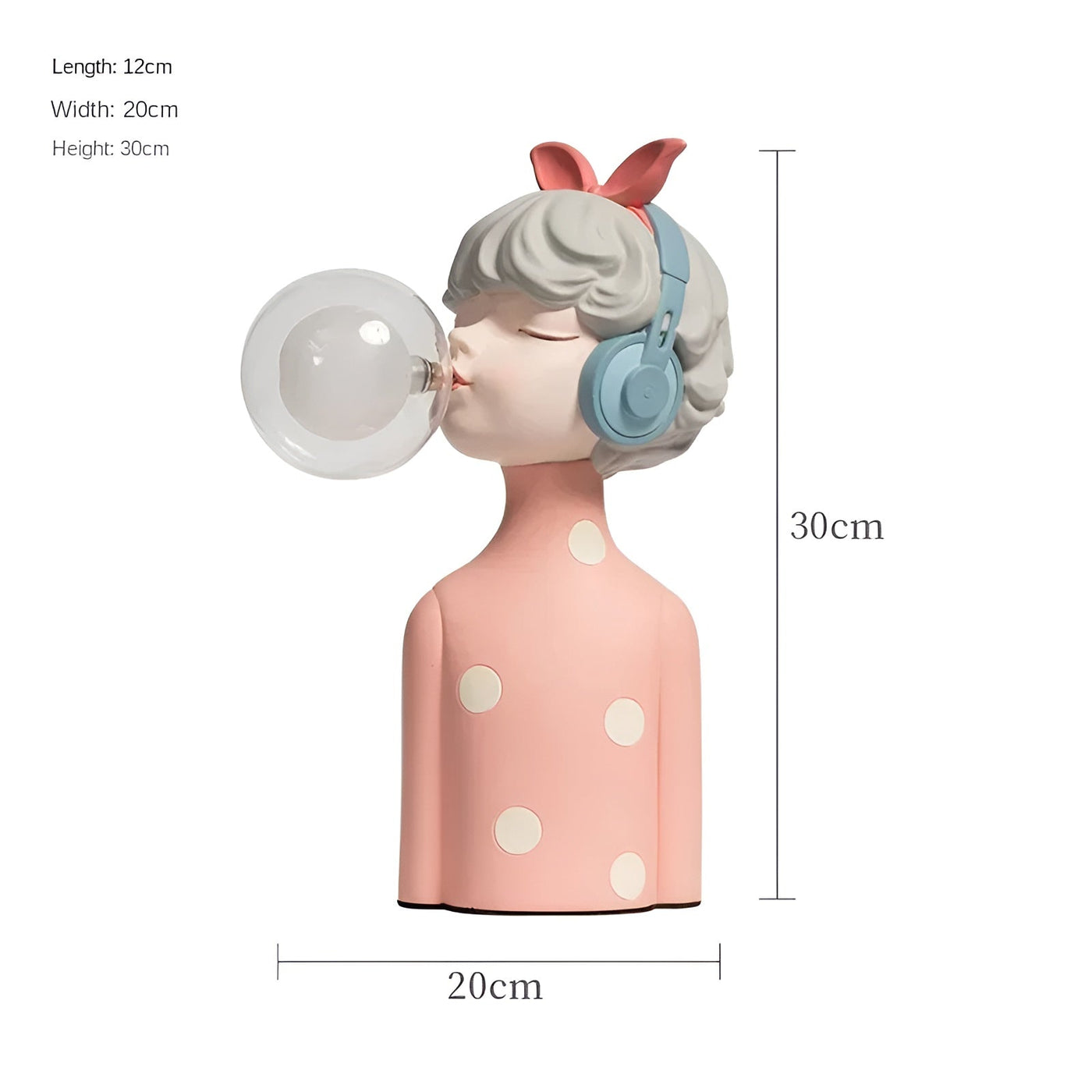 BubbleFairies Bordlampe – Magisk Design med Taktile Féer og Blød Belysning Bonusvis