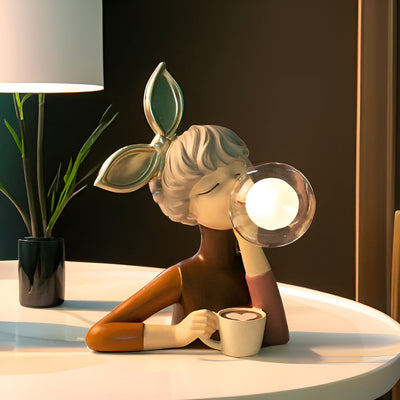 BubbleFairies Bordlampe – Magisk Design med Taktile Féer og Blød Belysning Bonusvis