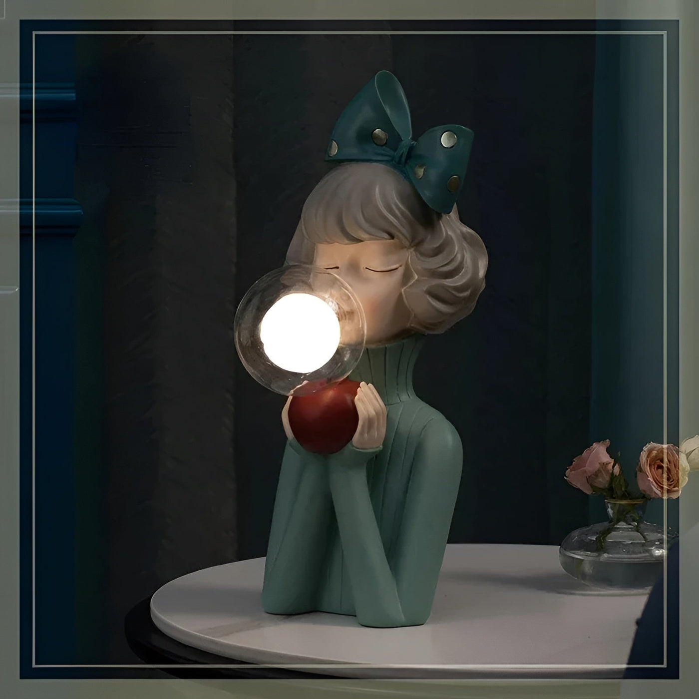 BubbleFairies Bordlampe – Magisk Design med Taktile Féer og Blød Belysning Bonusvis