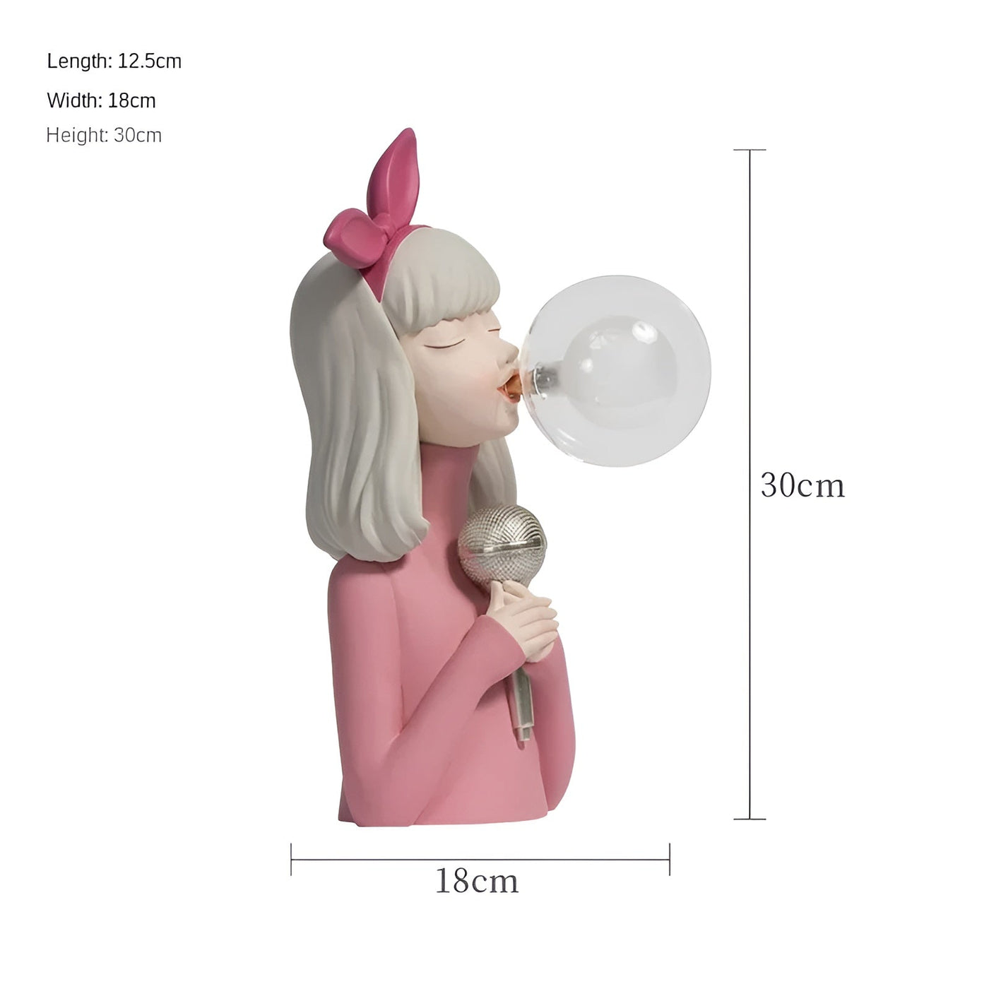 BubbleFairies Bordlampe – Magisk Design med Taktile Féer og Blød Belysning Bonusvis