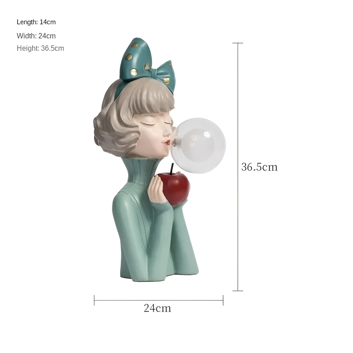 BubbleFairies Bordlampe – Magisk Design med Taktile Féer og Blød Belysning Bonusvis